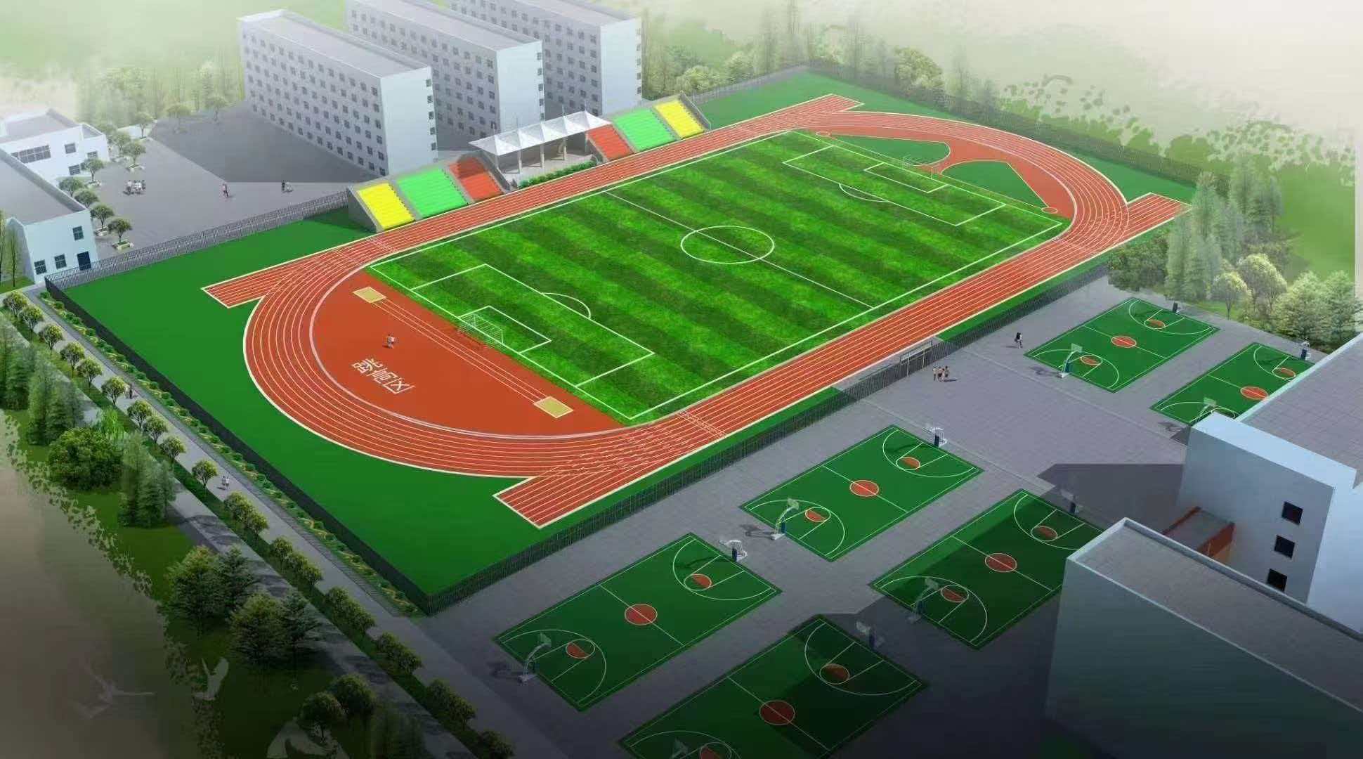 乌海市学校运动操场塑胶跑道 - 排名